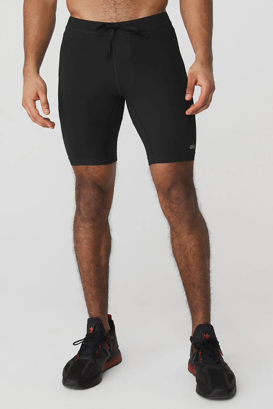 9” Warrior Compression Short - Jet Black