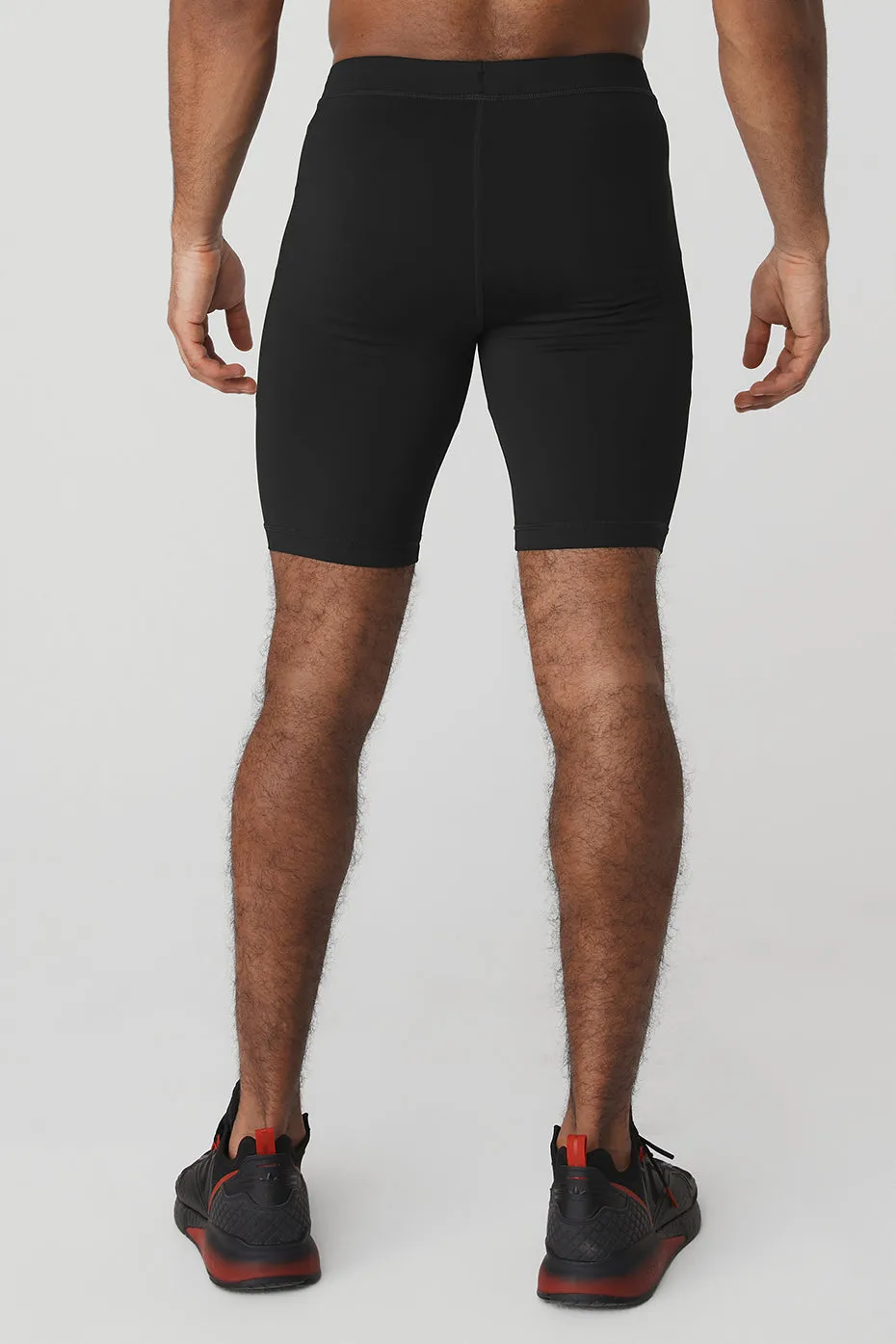 9” Warrior Compression Short - Jet Black