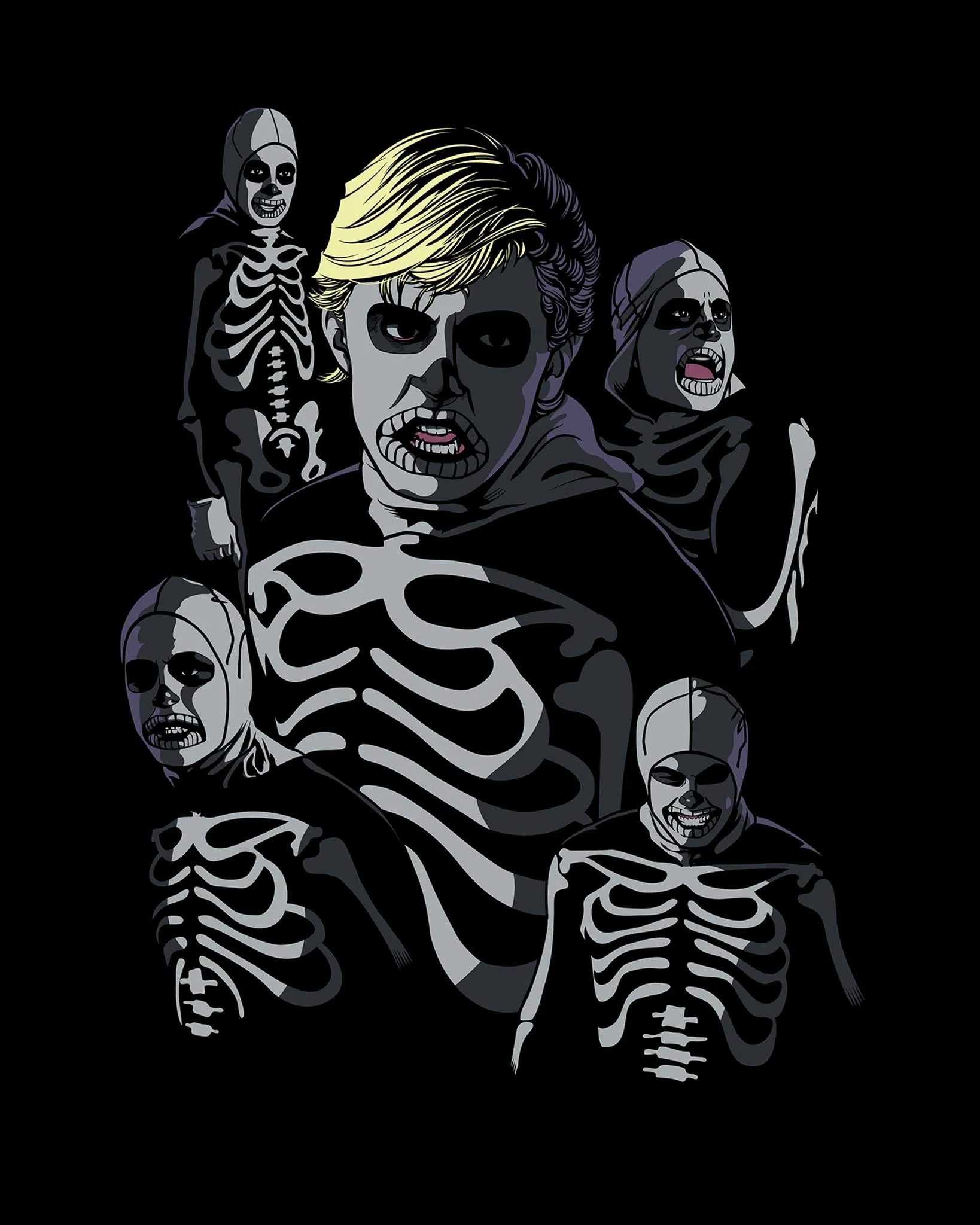 Cobra Kai Skeletons