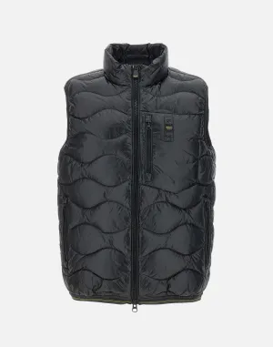 Copley Men's Black Quilted Vest