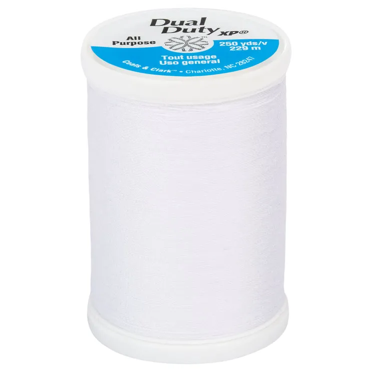 General Purpose Dual Duty XP Thread 250 yards- Whites, Blacks, and Browns