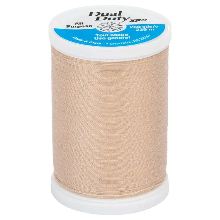 General Purpose Dual Duty XP Thread 250 yards- Whites, Blacks, and Browns