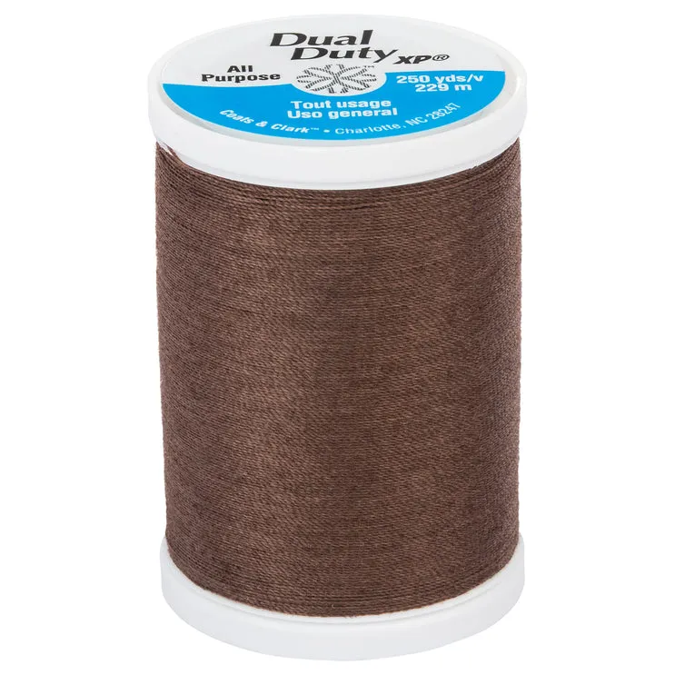 General Purpose Dual Duty XP Thread 250 yards- Whites, Blacks, and Browns