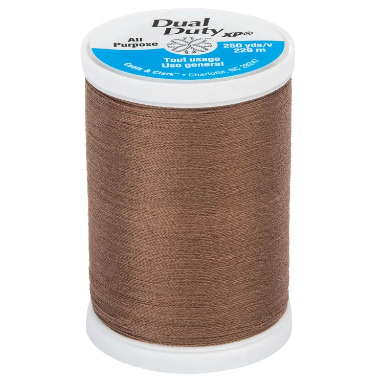 General Purpose Dual Duty XP Thread 250 yards- Whites, Blacks, and Browns