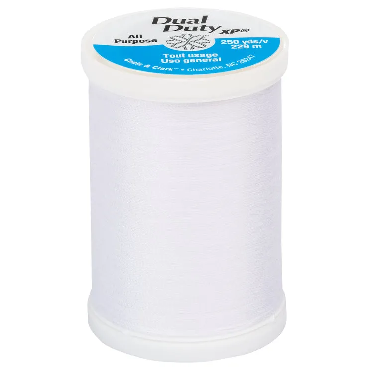 General Purpose Dual Duty XP Thread 250 yards- Whites, Blacks, and Browns