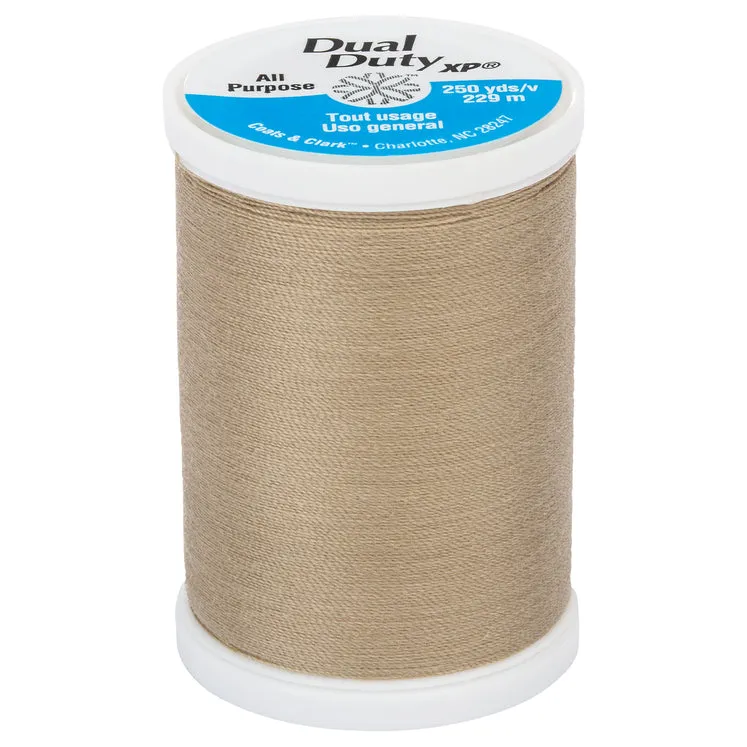 General Purpose Dual Duty XP Thread 250 yards- Whites, Blacks, and Browns