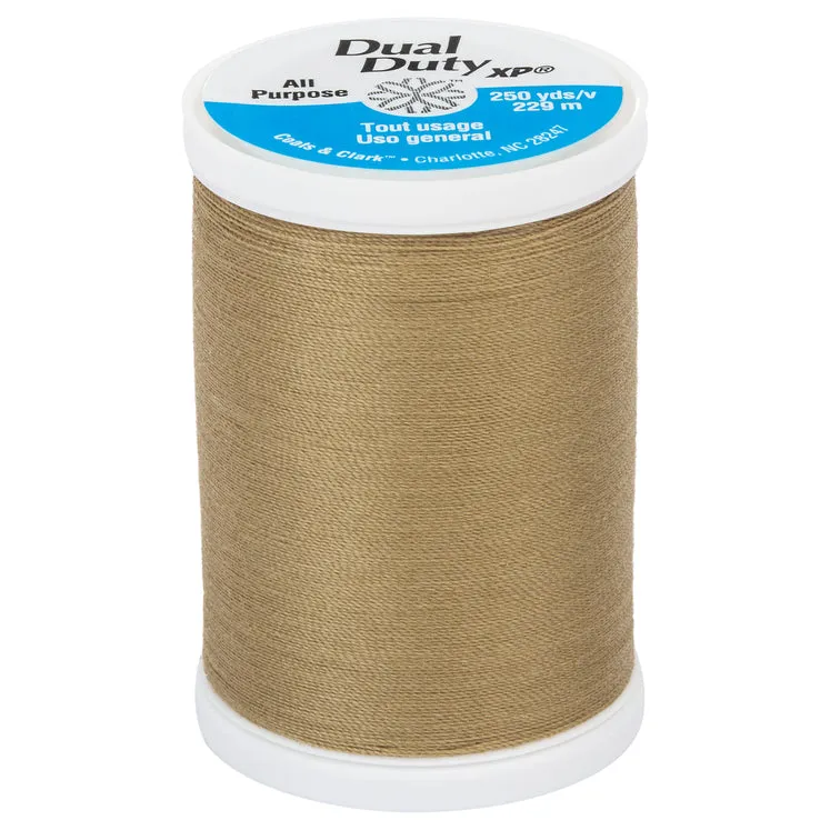 General Purpose Dual Duty XP Thread 250 yards- Whites, Blacks, and Browns