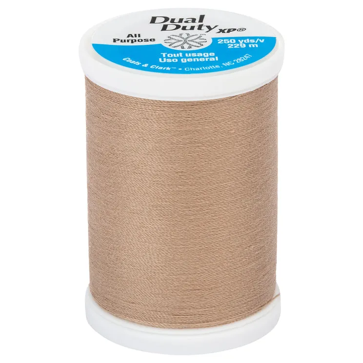 General Purpose Dual Duty XP Thread 250 yards- Whites, Blacks, and Browns