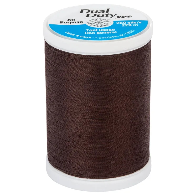 General Purpose Dual Duty XP Thread 250 yards- Whites, Blacks, and Browns