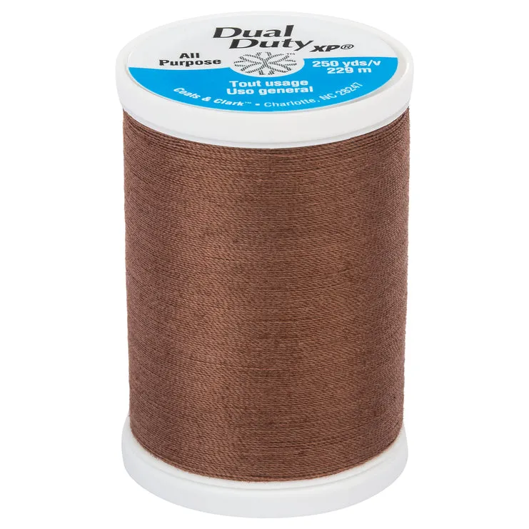 General Purpose Dual Duty XP Thread 250 yards- Whites, Blacks, and Browns