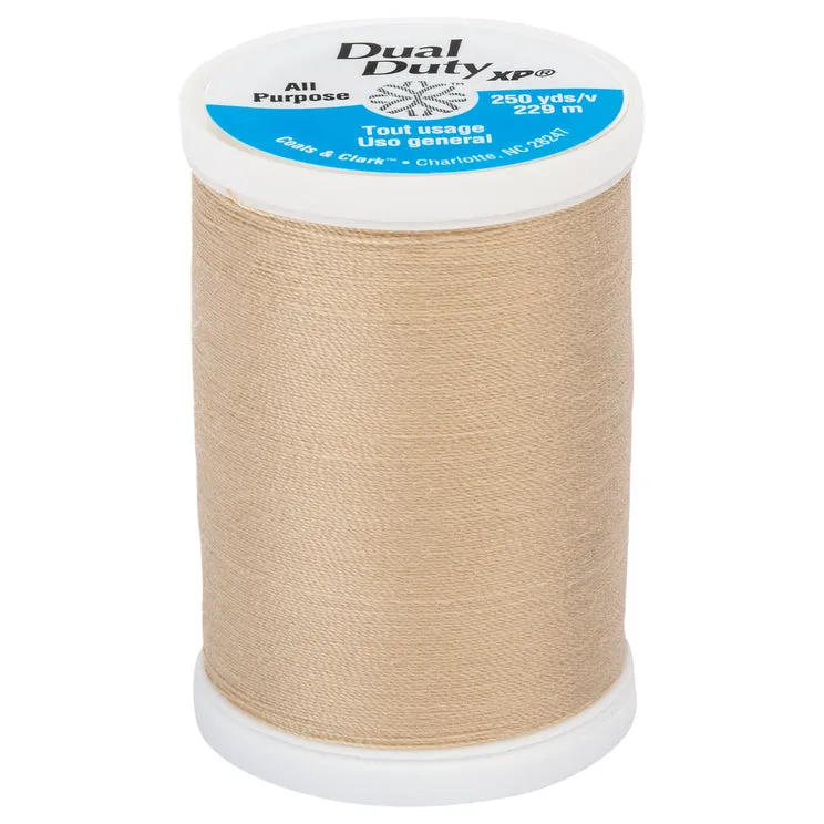 General Purpose Dual Duty XP Thread 250 yards- Whites, Blacks, and Browns