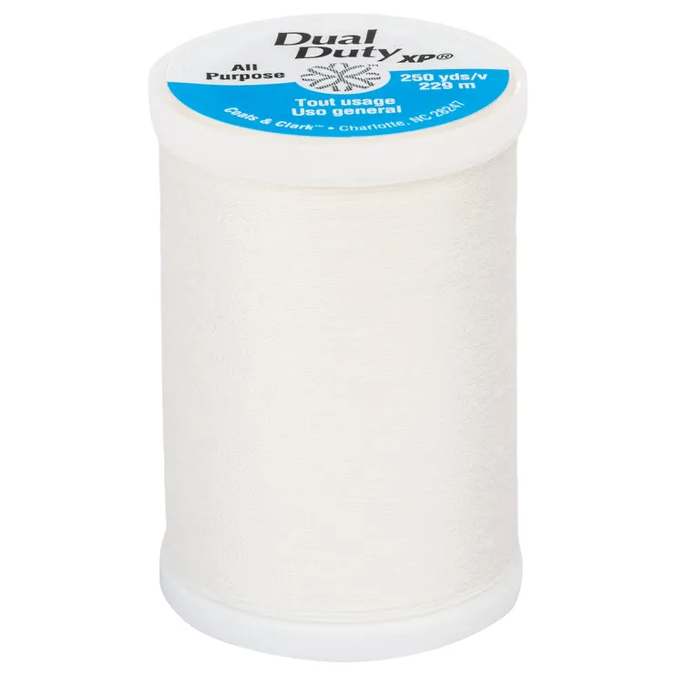 General Purpose Dual Duty XP Thread 250 yards- Whites, Blacks, and Browns