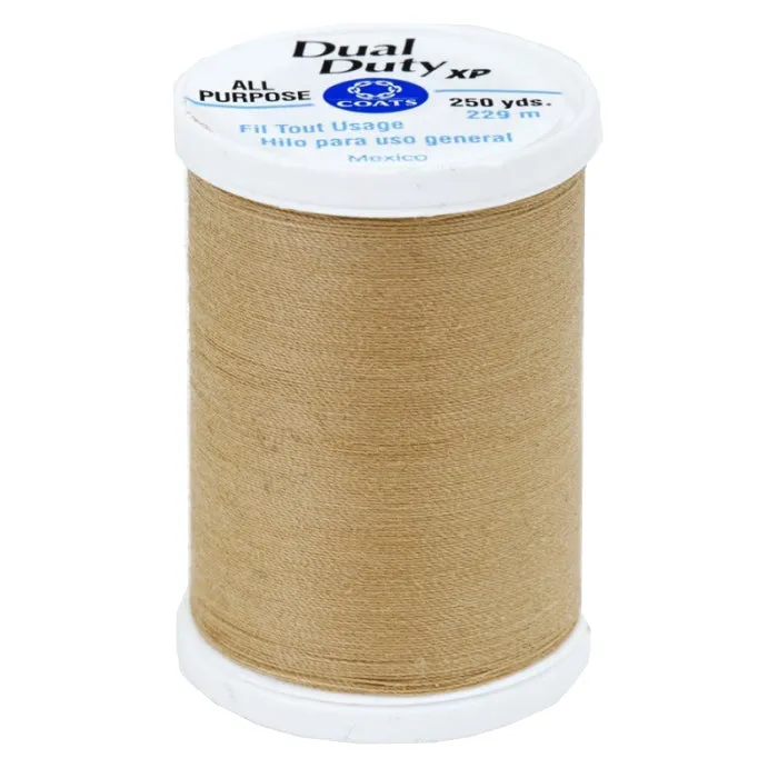 General Purpose Dual Duty XP Thread 250 yards- Whites, Blacks, and Browns