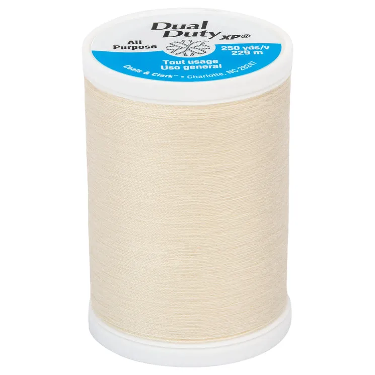 General Purpose Dual Duty XP Thread 250 yards- Whites, Blacks, and Browns