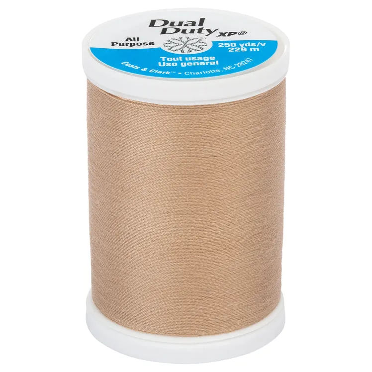 General Purpose Dual Duty XP Thread 250 yards- Whites, Blacks, and Browns