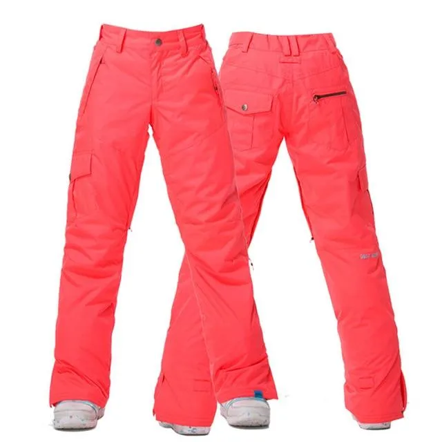 GSOU SNOW Breathable Winter Ski Trousers - Womens