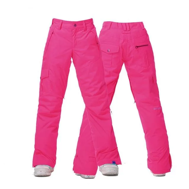 GSOU SNOW Breathable Winter Ski Trousers - Womens