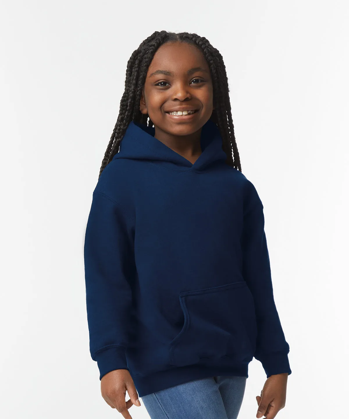 Heavy Blend youth hooded sweatshirt | Red