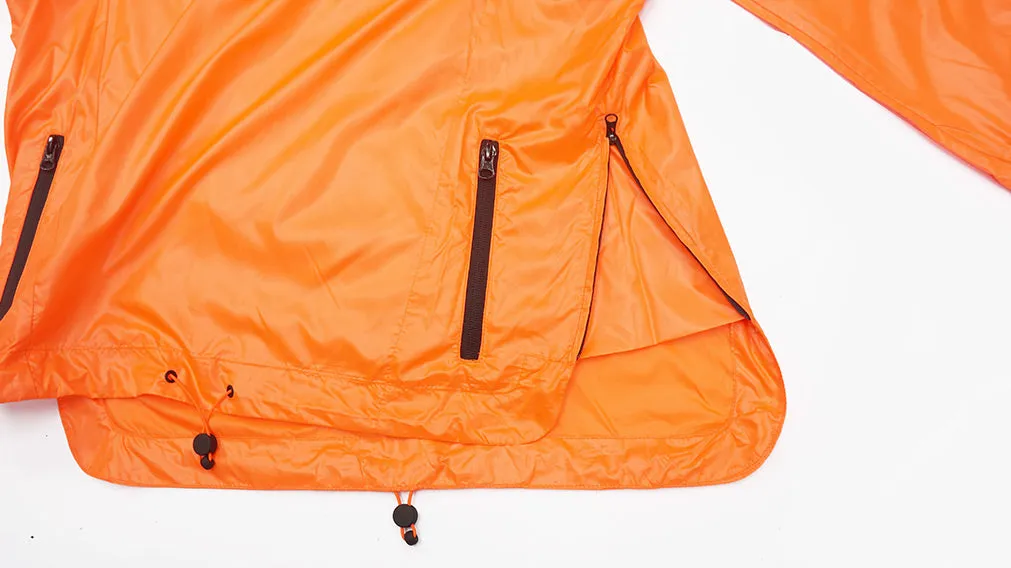 <A 000a001y5a02> Fungolia Packable Windbreaker (Orange)