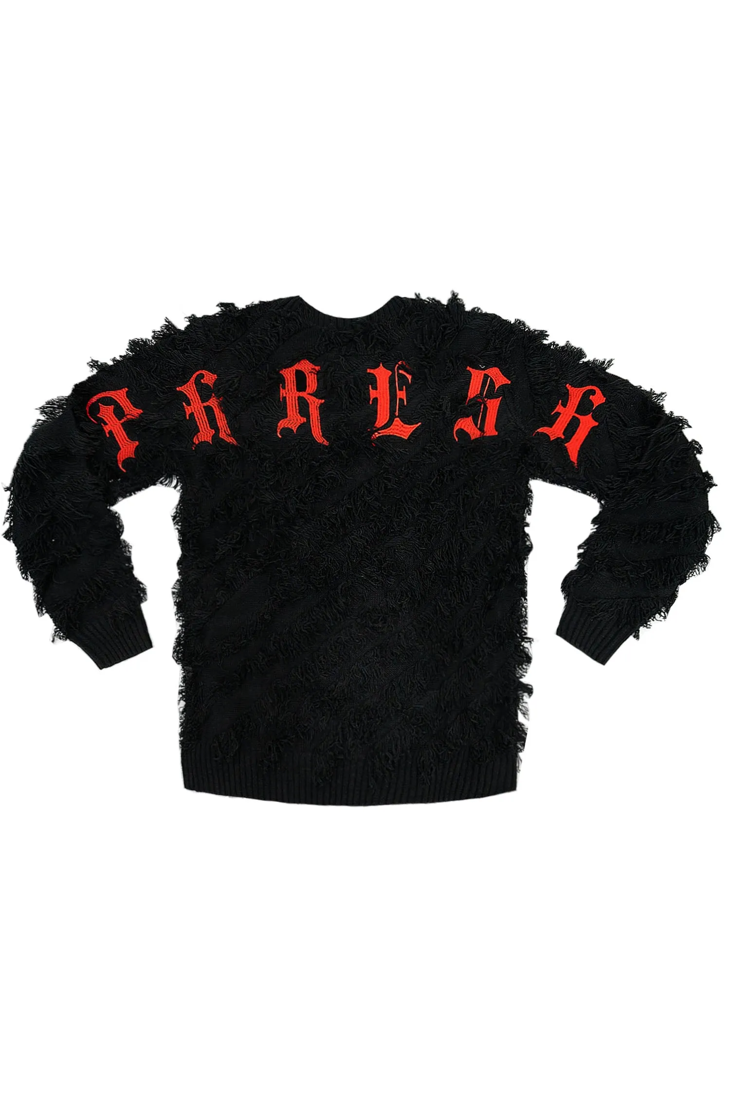 Men's Premium Thread Fringe Embroidered Sweater