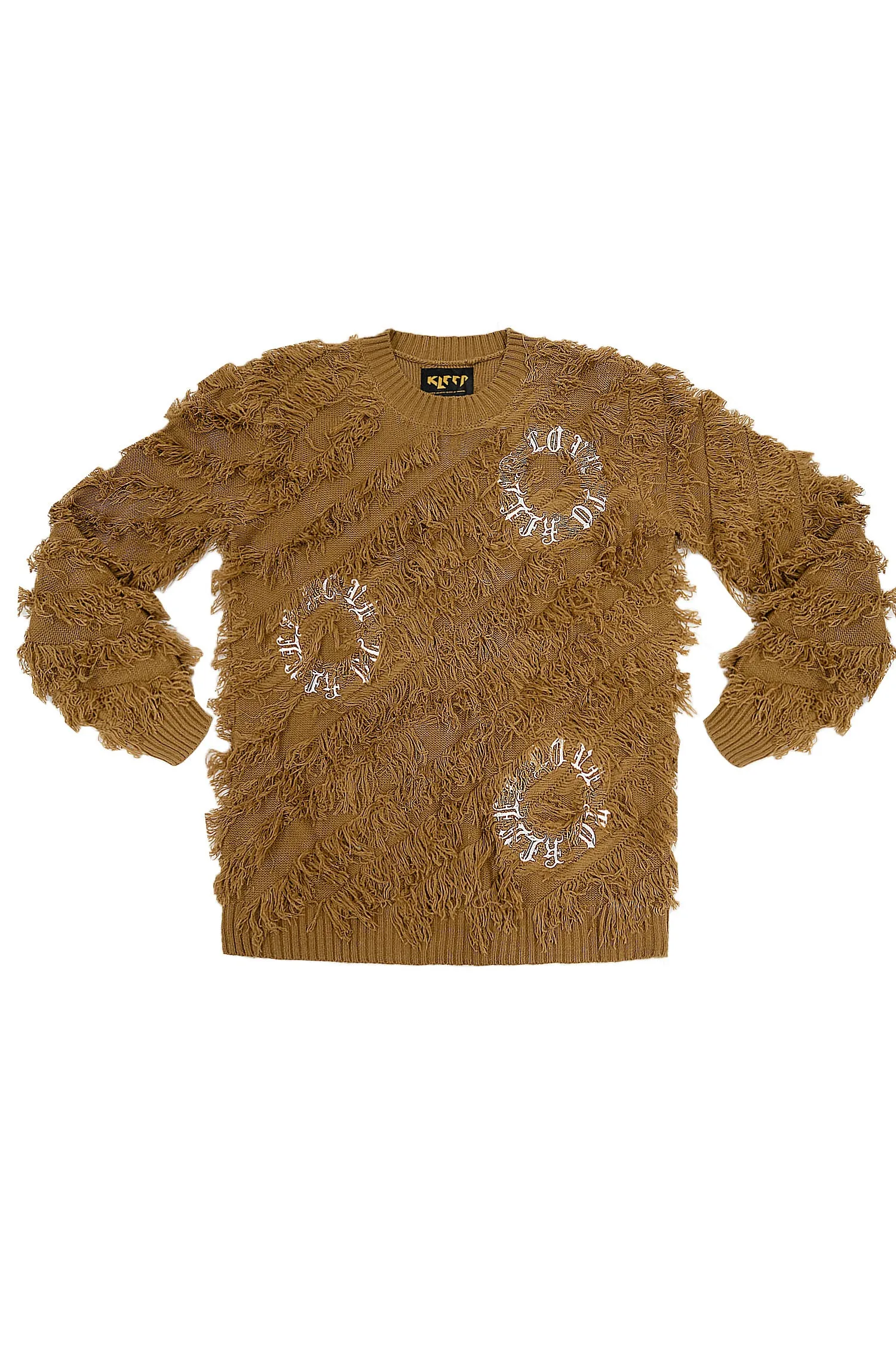 Men's Premium Thread Fringe Embroidered Sweater