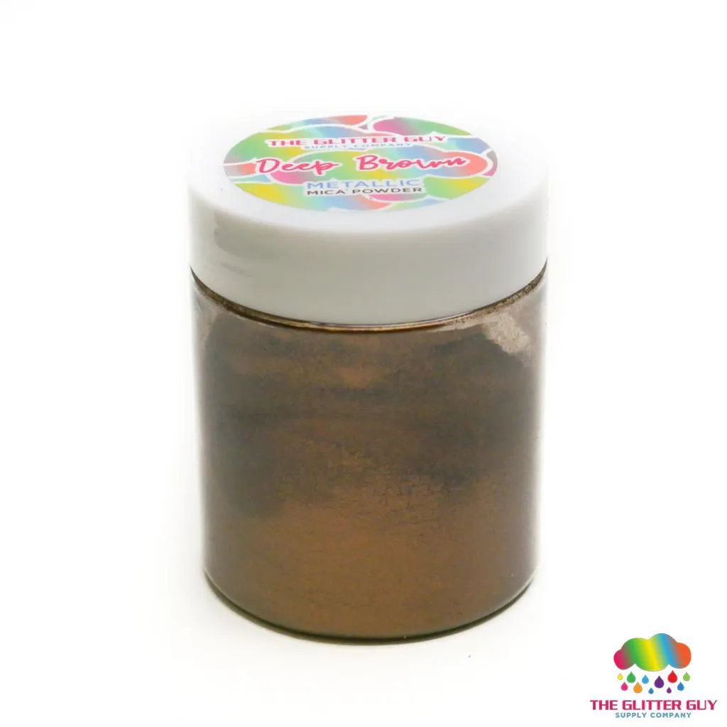 Metallic Series Mica Powder - Deep Brown