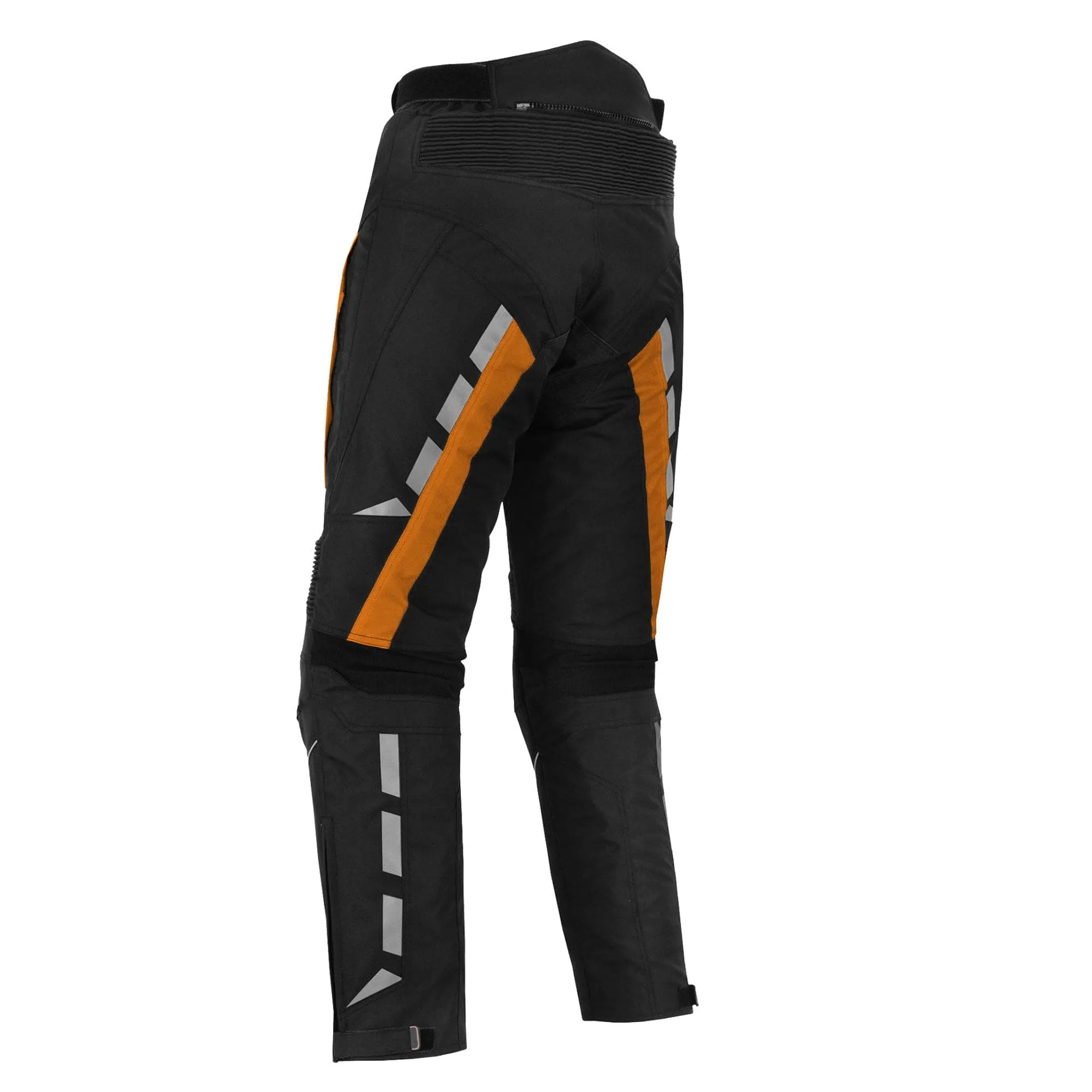 Motorbike Waterproof Corduroy Trouser Orange