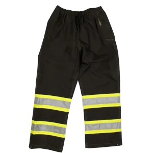 Safety Rain Waist Pant - Black 2X 3X