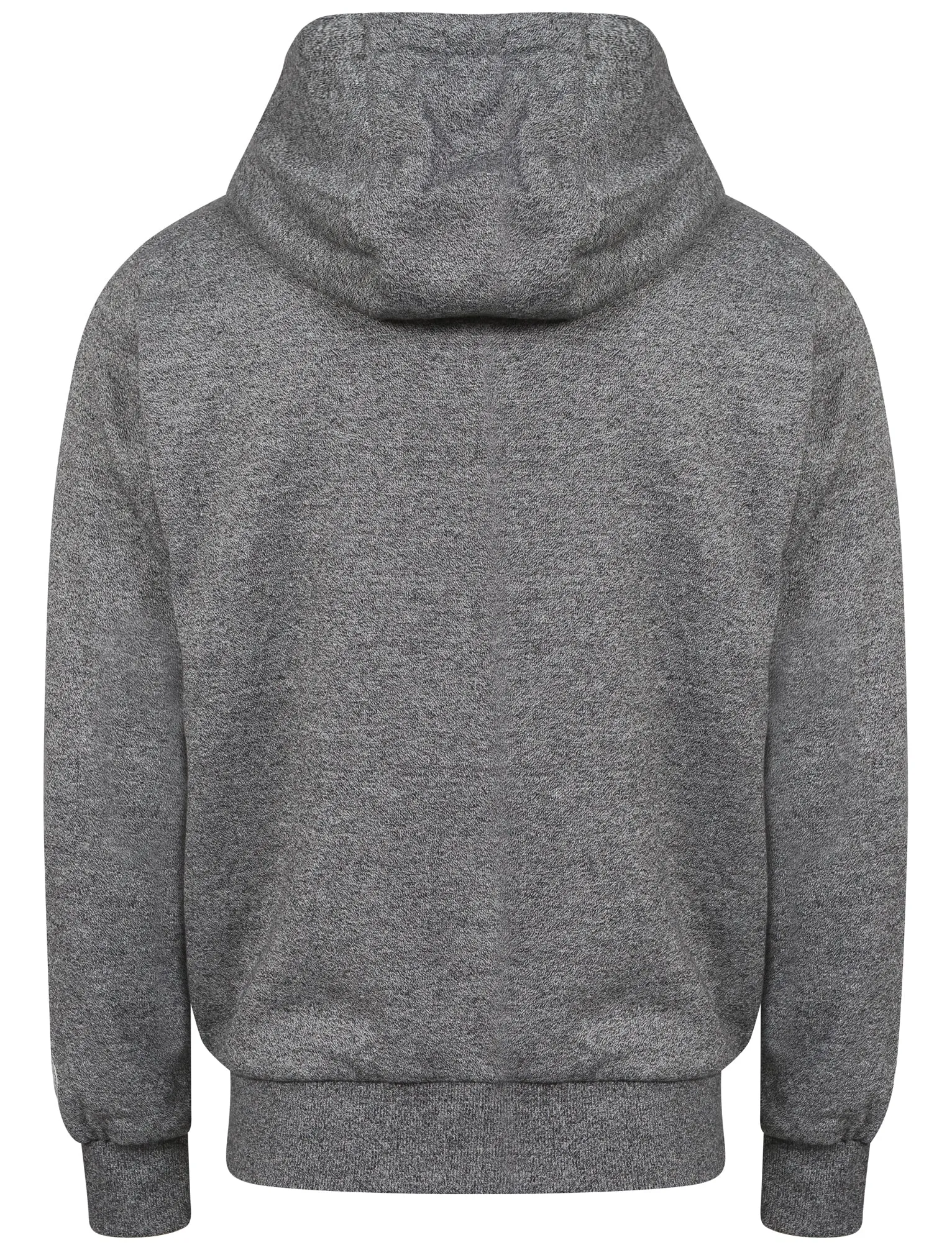 Whonnock Lake Borg Lined Hoodie in Charcoal / Grey Marl - Tokyo Laundry